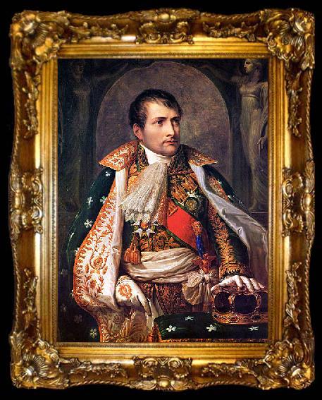 framed  Andrea Appiani Portrat des Napoleon, ta009-2
